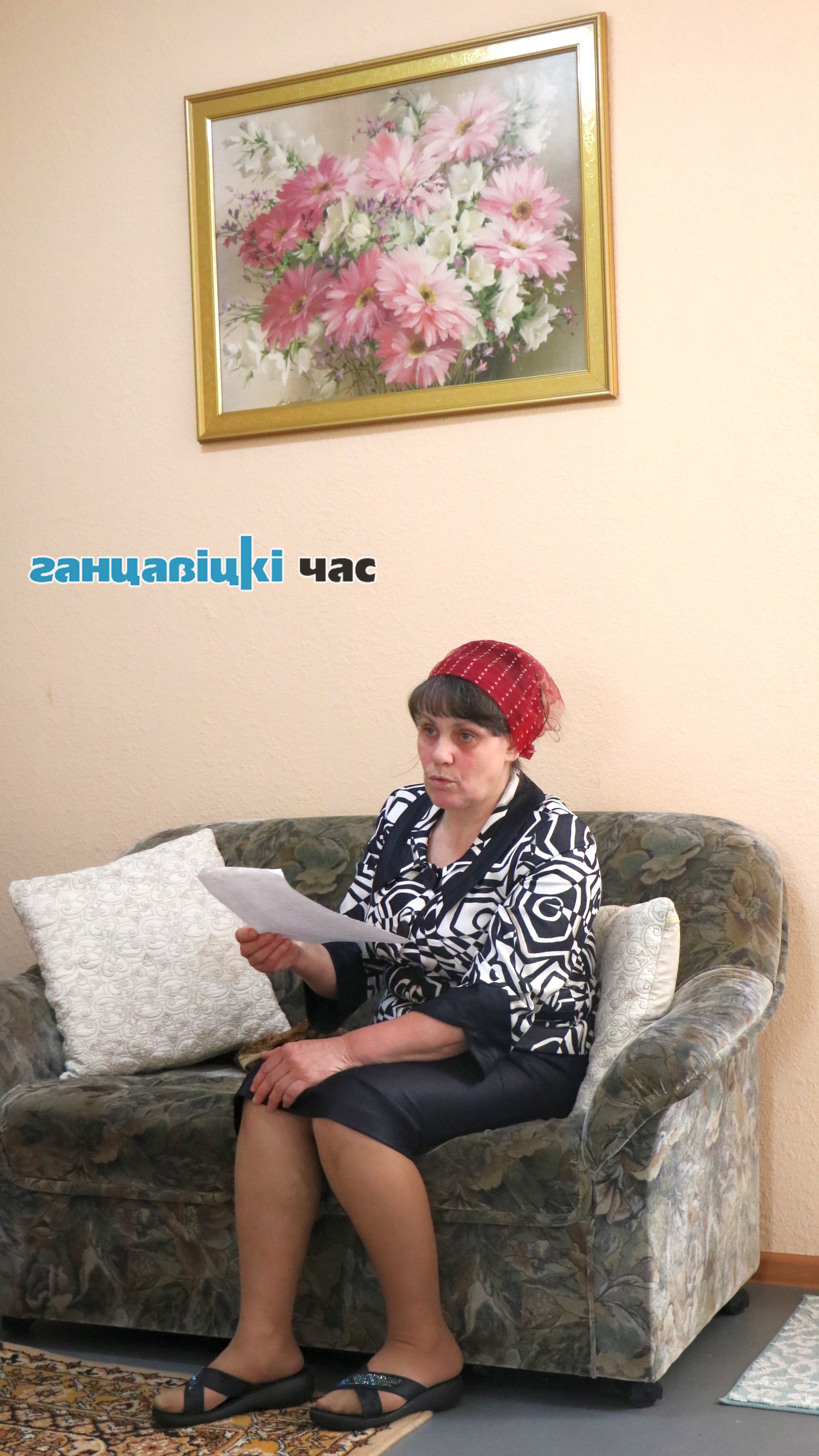 Инна Трутько в реабцентре